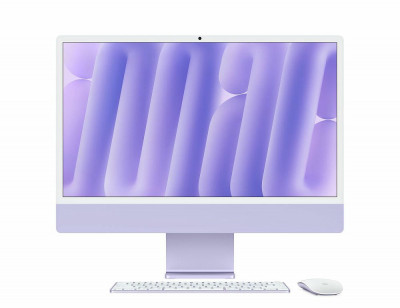 Apple iMac 24" with Retina 4.5K (M4 8C CPU, 8C GPU/16GB/256GB) (Purple) (Z1E7000KB)
