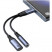 Аудиоконвертер Joyroom SY-C02 Type-C на 3.5mm - Type-C - черный