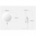 Зеркало для макияжа XiaoMi DOCO Daylight Mirror HZJ001 - белый
