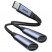 Аудиоконвертер Joyroom SY-C03 Type-C на Type-C-Type-C - черный