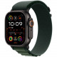 Умные часы Apple Watch Ultra 2 (2024) 49mm GPS + Cellular Black Titanium Case Dark Green Alpine Loop