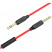 Кабель Hoco UPA12 AUX Jack 3,5mm - Jack 3,5mm 1м - чёрный