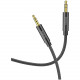 Кабель Hoco UPA19 AUX Jack 3,5mm - Jack 3,5mm 1м - чёрный