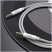 Кабель Hoco UPA19 AUX Jack 3,5mm - Jack 3,5mm 1м - серебристый