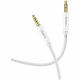 Кабель Hoco UPA19 AUX Jack 3,5mm - Jack 3,5mm 2м - серебристый