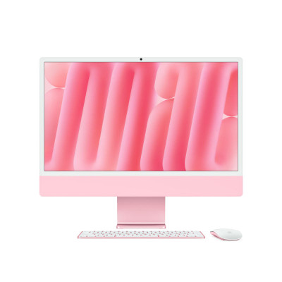 Apple iMac 24" with Retina 4.5K (M4 8C CPU, 8C GPU/16GB/256GB) (Pink) (MWUG3)