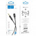 Кабель Hoco UPA19 AUX Lightning - Jack 3,5mm 1м - черный