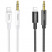 Кабель Hoco UPA19 AUX Lightning - Jack 3,5mm 1м - черный