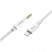 Кабель Hoco UPA19 AUX Lightning - Jack 3,5mm 1м - серебристый