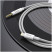 Кабель Hoco UPA19 AUX Lightning - Jack 3,5mm 1м - серебристый