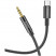 Кабель Hoco UPA19 AUX Type-C - Jack 3,5mm 1м - черный