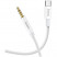Кабель Hoco UPA19 AUX Type-C - Jack 3,5mm 1м - серебристый