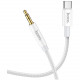 Кабель Hoco UPA19 AUX Type-C - Jack 3,5mm 1м - серебристый