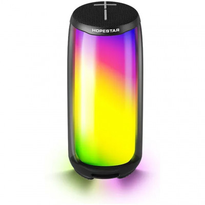 Колонка беспроводная Hopestar P49 RGB - черный