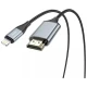 Кабель Hoco UA15 Lightning на HDMI 2M - серый