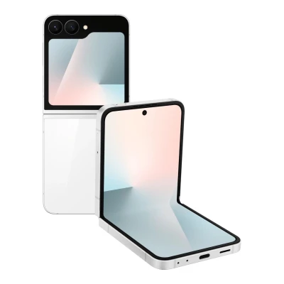 Смартфон Samsung Galaxy Z Flip 7 FE 8/256 ГБ - белый (1sim + eSim)