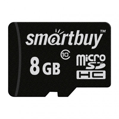 Карта памяти MicroSD 8gb Smartbuy Class 10