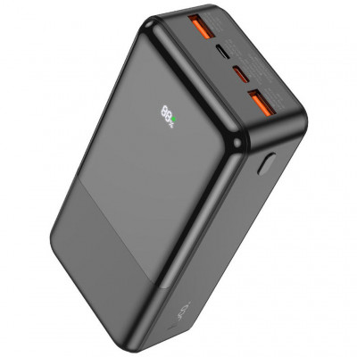 Внешний аккумулятор 30000mAh 22.5W hoco J108B Universe - черный