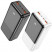 Внешний аккумулятор 30000mAh 22.5W hoco J108B Universe - черный