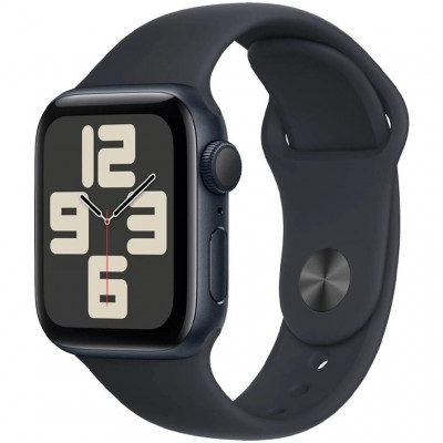 Смарт-часы Apple Watch SE (2023) 40mm GPS Midnight Aluminium Case Starlight Sport Band