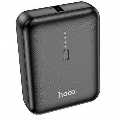 Внешний аккумулятор 5000mAh 18.5W hoco J96 Strider - черный