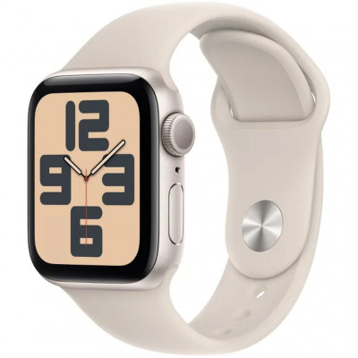 Умные часы Apple Watch SE (2023) 40mm GPS Starlight Aluminium Case Starlight Sport Band