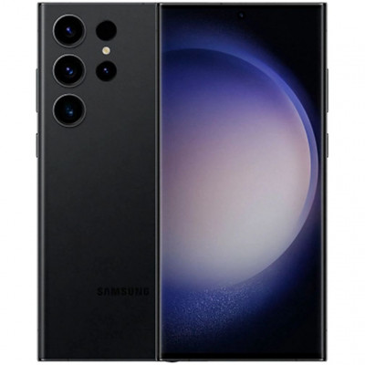 Смартфон Samsung Galaxy S23 Ultra 12/256Gb Phantom Black (черный)