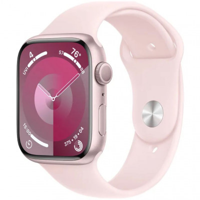 Смарт-часы Apple Watch S9 45мм Pink Aluminium Case Light Pink Sport Band M/L
