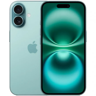 Смартфон Apple iPhone 16 128Gb Teal (бирюзовый)