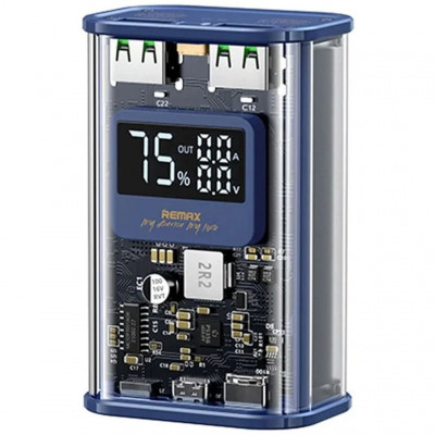 Внешний аккумулятор 10000mAh 20W Remax RPP-570 - синий