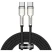 Кабель Baseus Type-C на Type-C 100W 2м CATJK-D02 - черный