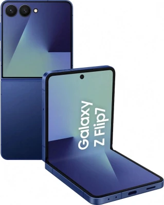Смартфон Samsung Galaxy Z Flip7 12/256Gb Blue Shadow (SM-F766B)