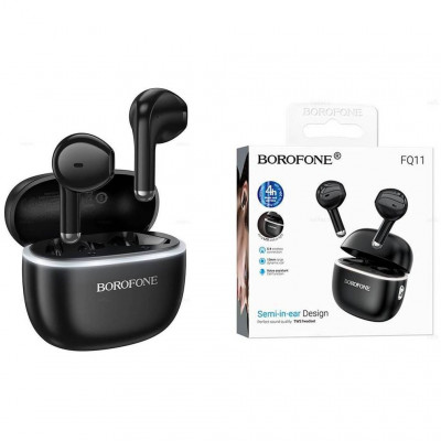 Беспроводные наушники Borofone FQ11 Sound - черный
