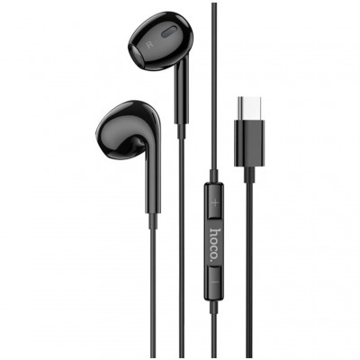 Наушники Hoco M101 Crystal Max Type-C - черный