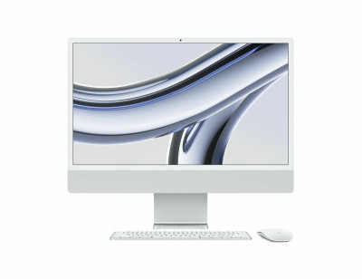 Apple iMac 24" with Retina 4.5K (M3 8C CPU, 10C GPU/24GB/1TB) (Silver) (Z19D0015E)