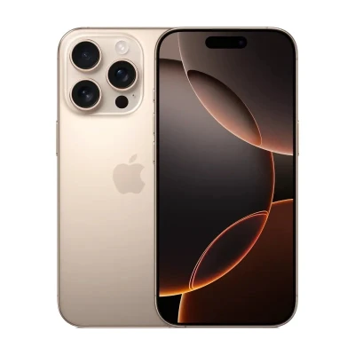 Смартфон Apple iPhone 16 Pro 128Gb Desert Titanium (Dual SIM) (Без RuStore и FaceTime Audio)