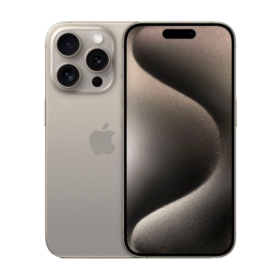Смартфон Apple iPhone 15 Pro 256GB Natural Titanium (серый)