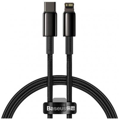 Кабель Baseus Type-C to Lightning 20W Black (CATLWJ-01)
