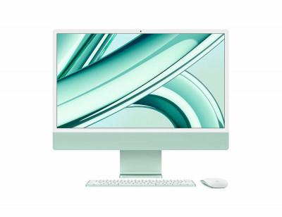 Apple iMac 24" with Retina 4.5K (M3 8C CPU, 10C GPU/24GB/1TB) (Green) (Z19H000DB)