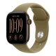 Умные часы Apple Watch Series 12 42mm GPS   Dark Bronze Aluminum Case Olive Sport Band S/M