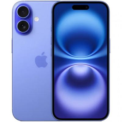 Смартфон Apple iPhone 16 128Gb Ultramarine (ультрамарин)