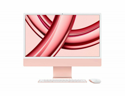 Apple iMac 24" with Retina 4.5K (M3 8C CPU, 10C GPU/16GB/1TB) (Pink) (Z19M000D9)