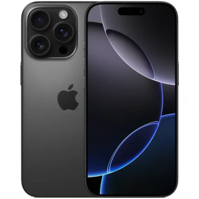 Смартфон Apple iPhone 16 Pro 1Tb Black Titanium (черный титан)
