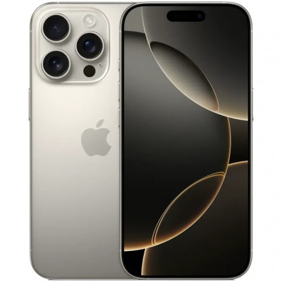 Смартфон Apple iPhone 16 Pro 1Tb Natural Titanium (натуральный титан)