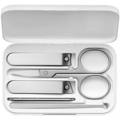 Маникюрный набор Xiaomi Mijia Stainless Steel Nail Clippers MJZJD002QW - серый