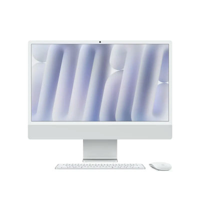 Apple iMac 24" with Retina 4.5K (M4 8C CPU, 8C GPU/16GB/256GB) (Silver) (MWUC3)