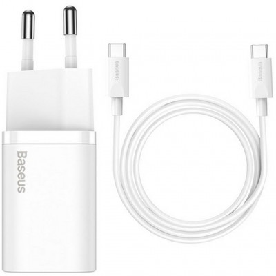 Сетевое зарядное устройство Baseus Super Si Quick Charger 1C 25W - белый