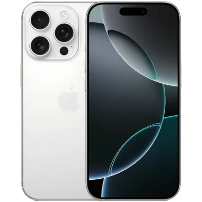 Смартфон Apple iPhone 16 Pro 256Gb White Titanium (белый титан)