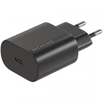 Сетевой адаптер 25W 1xType-C Breaking WC14 - черный